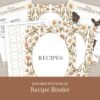 Prairie Farmhouse Recipe Binder {20+ Pages}