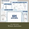 Winter Fun Activity Bundle