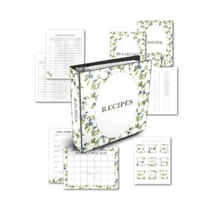 Blueberry Lane Recipe Binder